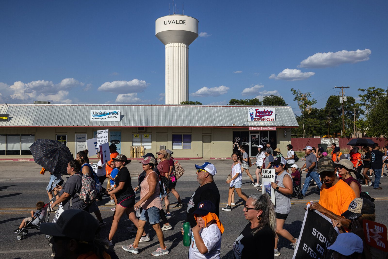 In the weeks after the massacre, many family members of the victims and others in Uvalde turned to public activism.